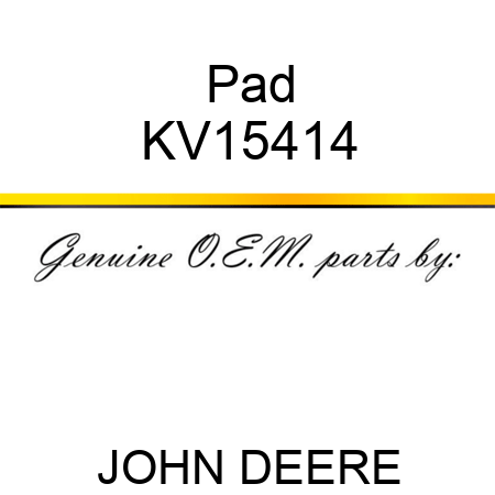 Pad KV15414