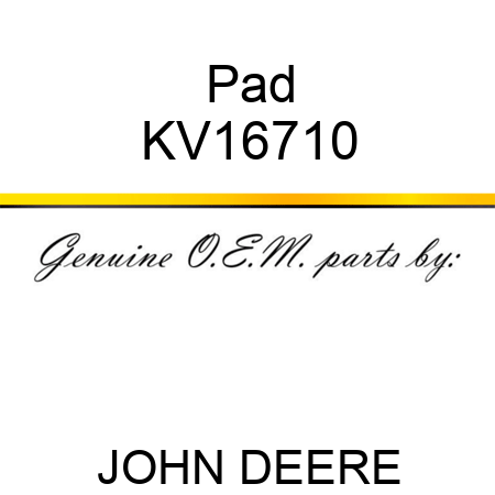 Pad KV16710