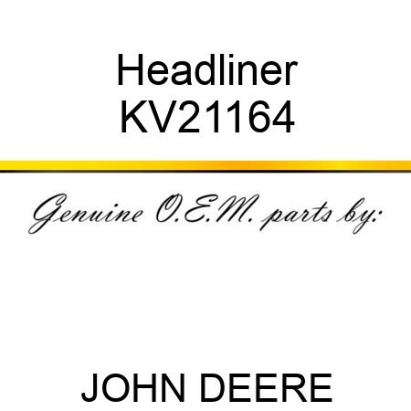 Headliner KV21164