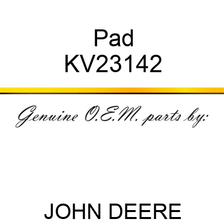 Pad KV23142