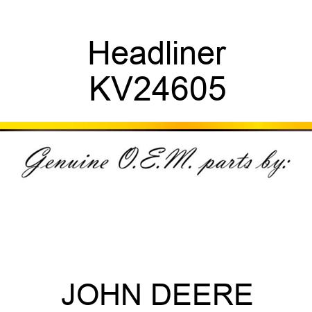 Headliner KV24605
