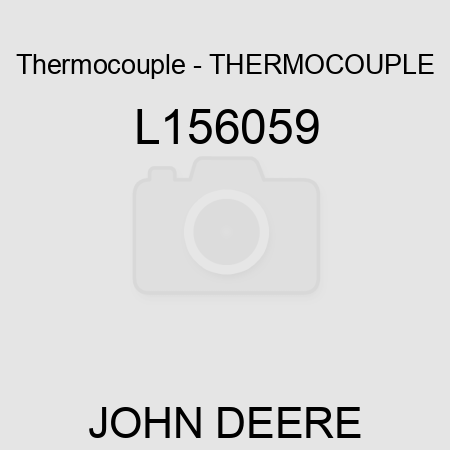 Thermocouple - THERMOCOUPLE L156059