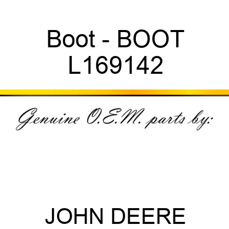 Boot - BOOT L169142