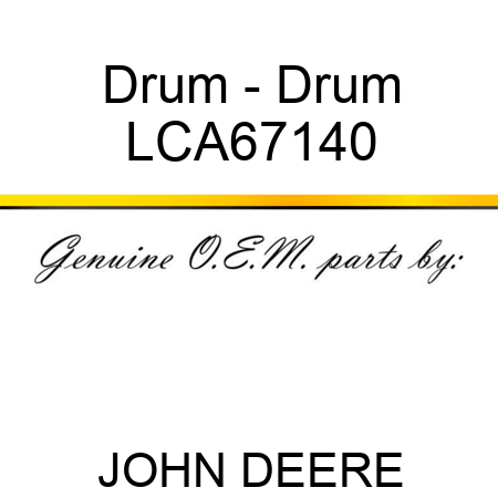 Drum - Drum LCA67140