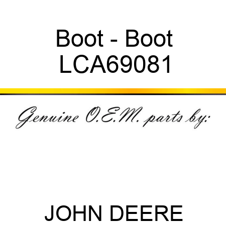 Boot - Boot LCA69081