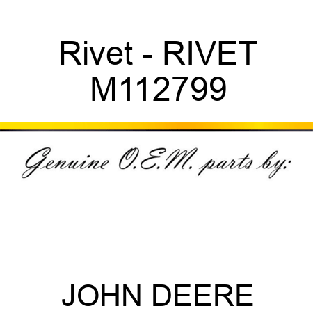 Rivet - RIVET M112799