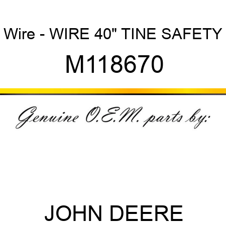 Wire - WIRE, 40