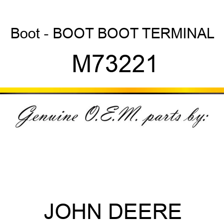 Boot - BOOT, BOOT, TERMINAL M73221