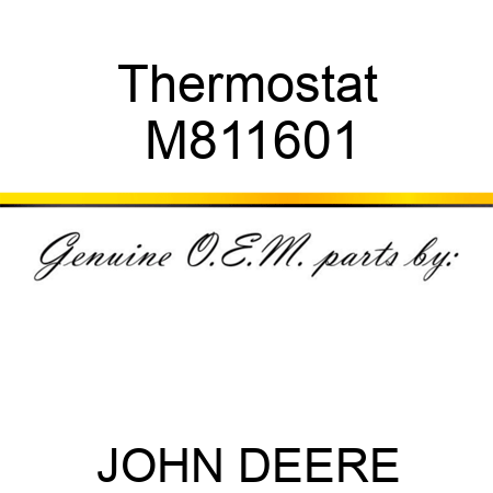 Thermostat M811601