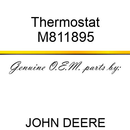 Thermostat M811895