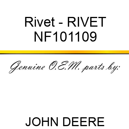 Rivet - RIVET NF101109