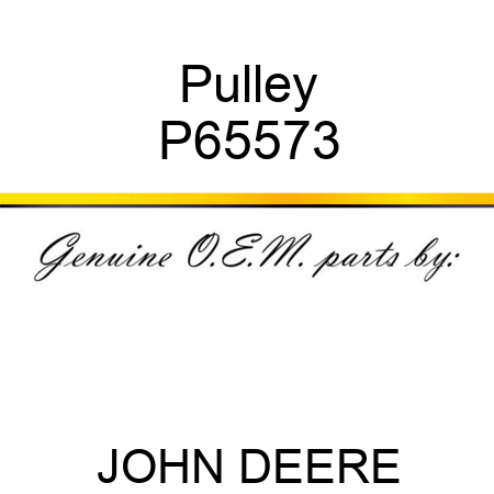 Pulley P65573