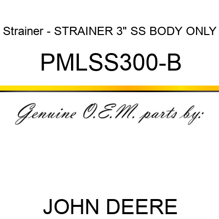 Strainer - STRAINER 3