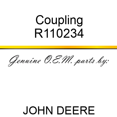 Coupling R110234