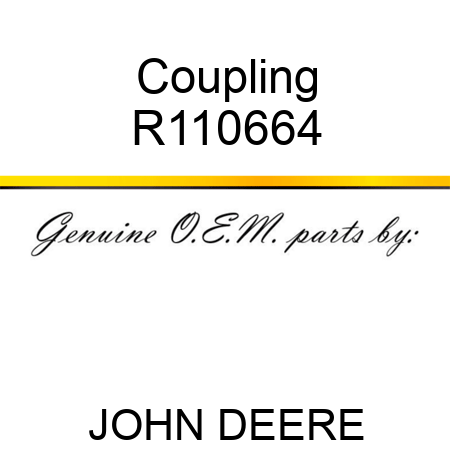 Coupling R110664