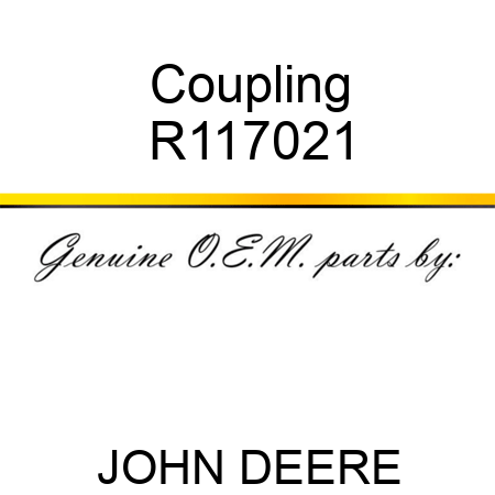 Coupling R117021
