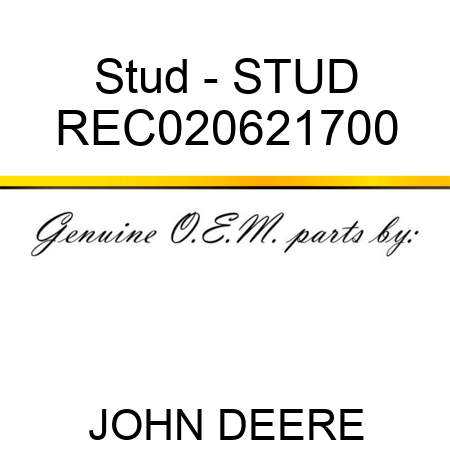 Stud - STUD REC020621700