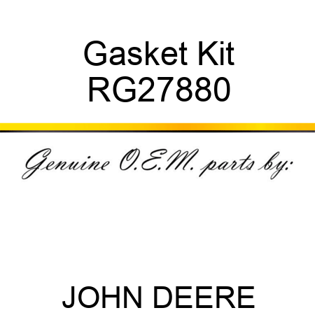 Gasket Kit RG27880