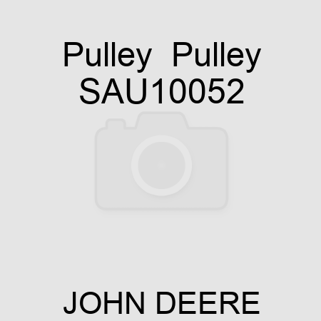 Pulley  Pulley SAU10052