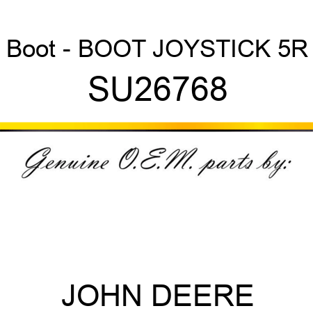 Boot - BOOT, JOYSTICK 5R SU26768