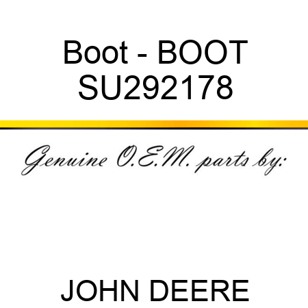 Boot - BOOT SU292178
