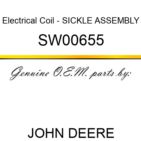 Electrical Coil - SICKLE ASSEMBLY SW00655