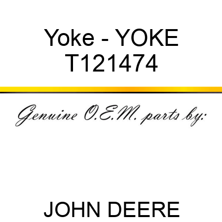 Yoke - YOKE T121474