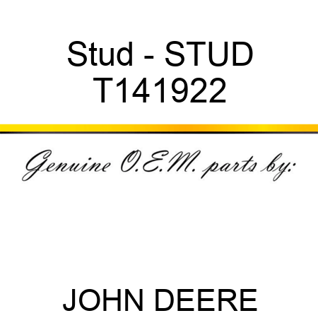 Stud - STUD T141922