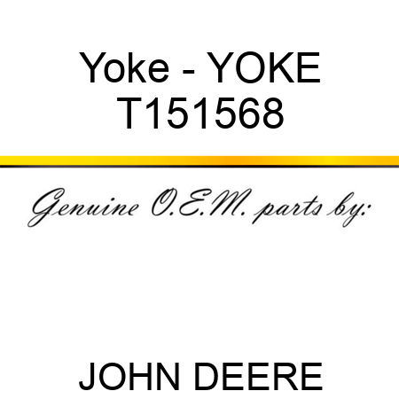 Yoke - YOKE T151568