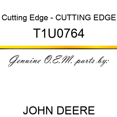 Cutting Edge - CUTTING EDGE T1U0764