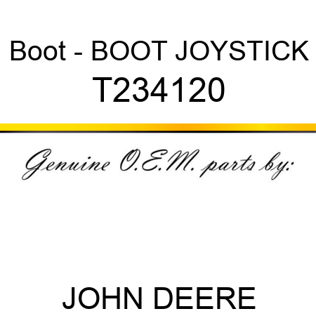 Boot - BOOT, JOYSTICK T234120