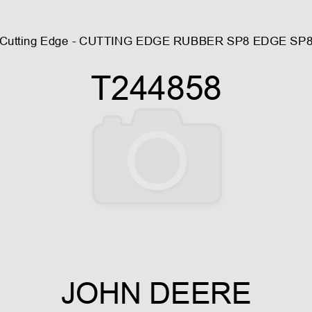 Cutting Edge - CUTTING EDGE, RUBBER, SP8 EDGE, SP8 T244858