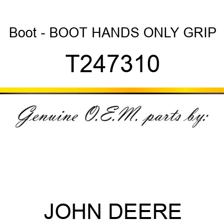 Boot - BOOT HANDS ONLY GRIP T247310