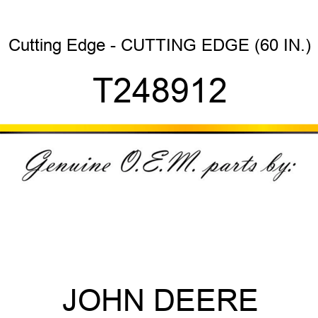 Cutting Edge - CUTTING EDGE (60 IN.) T248912