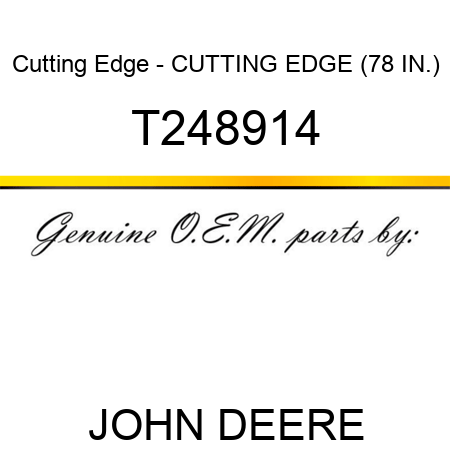 Cutting Edge - CUTTING EDGE (78 IN.) T248914