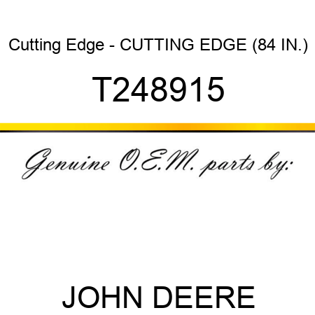 Cutting Edge - CUTTING EDGE (84 IN.) T248915