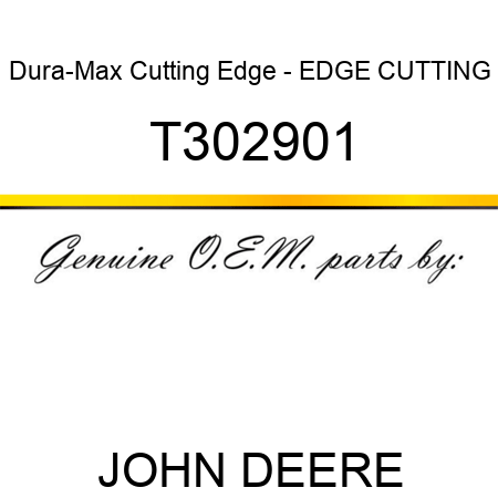 Dura-Max Cutting Edge - EDGE, CUTTING T302901