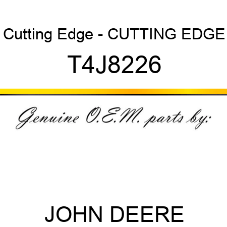 Cutting Edge - CUTTING EDGE T4J8226