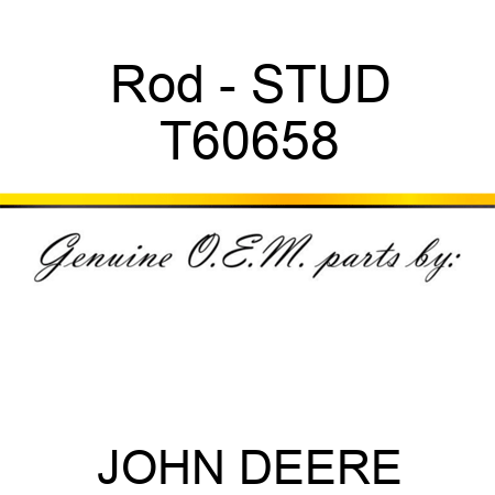 Rod - STUD T60658