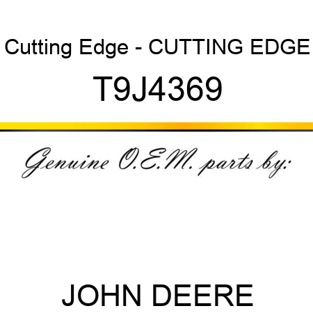 Cutting Edge - CUTTING EDGE T9J4369
