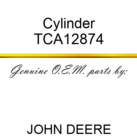 Cylinder TCA12874