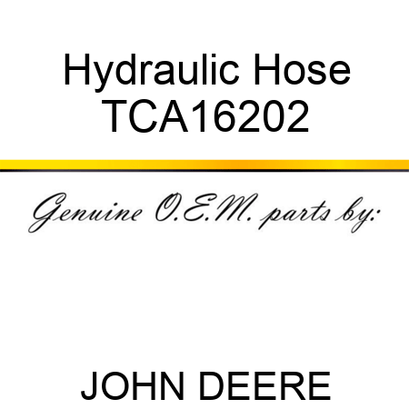 Hydraulic Hose TCA16202