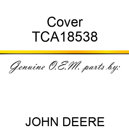 Cover TCA18538