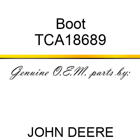 Boot TCA18689