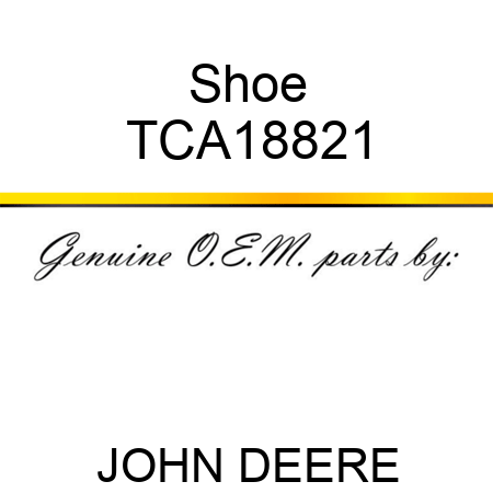 Shoe TCA18821