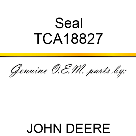 Seal TCA18827