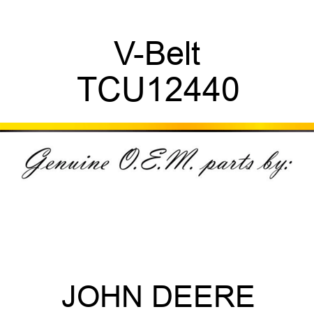 V-Belt TCU12440