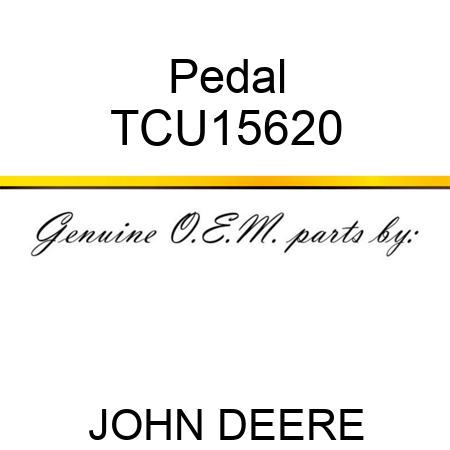 Pedal TCU15620