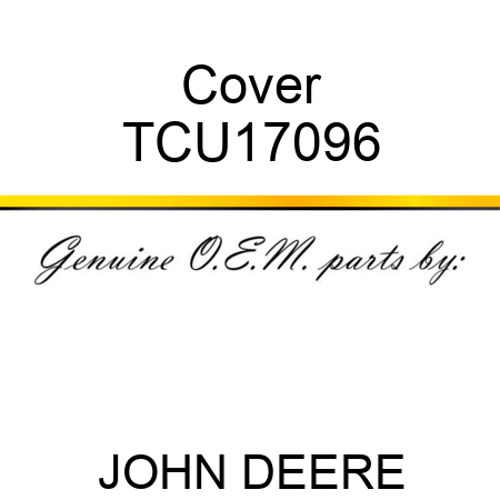Cover TCU17096