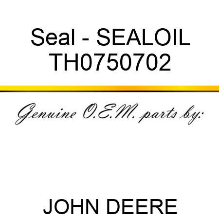 Seal - SEALOIL TH0750702